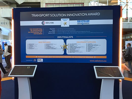 SOLUTRANS 2015 / Prix de l'Innovation de Solutions de Transport 2015